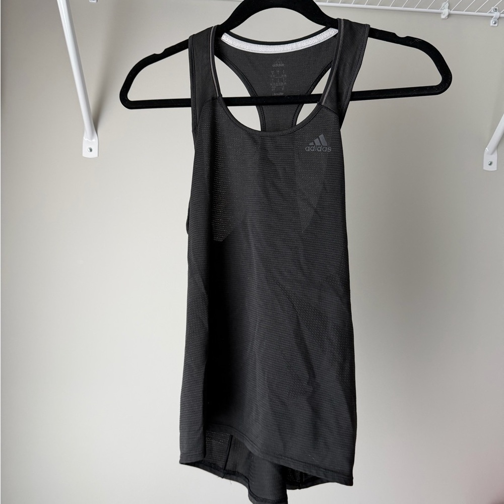 Adidas Women's Black Racerback Tank Top